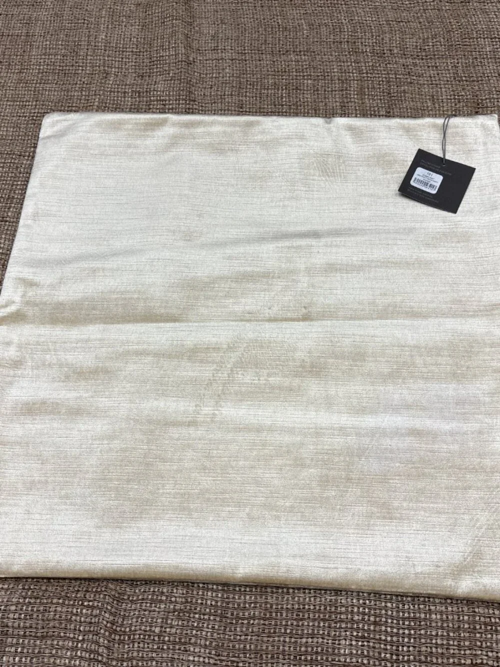 RH Restoration Hardware Velvet Brushstroke Abstract Pillow Cover